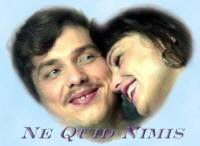 Ana Chitiul, the singer & Florin Chitiul, the composer, arranger, and orchestrator of Ne Quid Nimis group