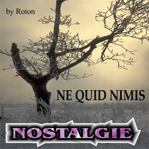 The artwork of Nostalgie album - Ne quid nimis 